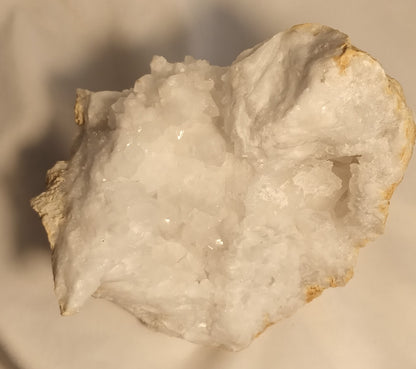 White Quartz Geode - Over 2lbs