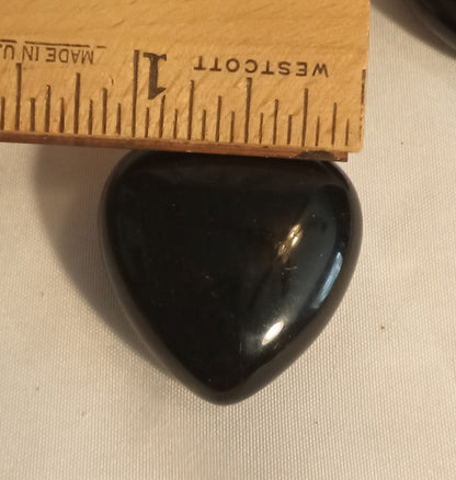 Black Obsidian Hearts