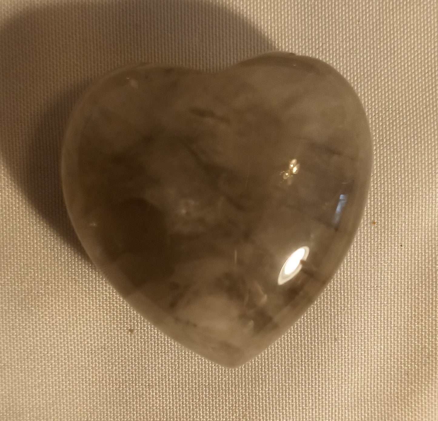 Smoky Quartz Hearts