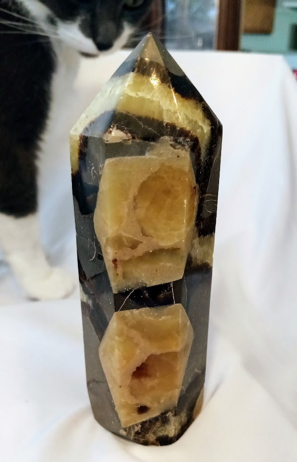 Septarian Crystal Tower