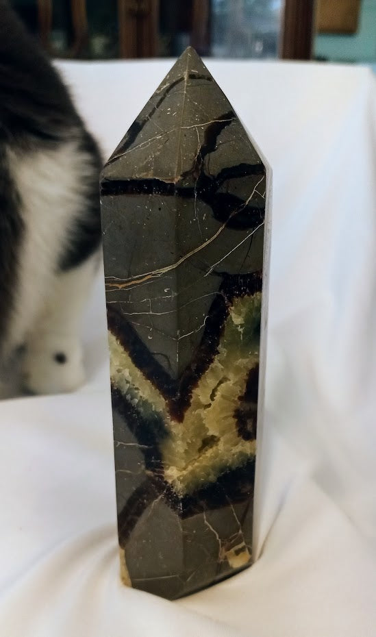 Septarian Crystal Tower