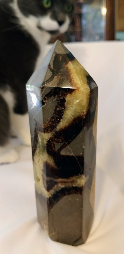 Septarian Crystal Tower