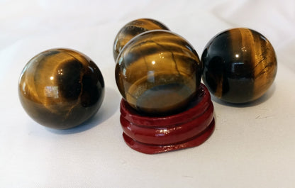 Tiger Eye Spheres