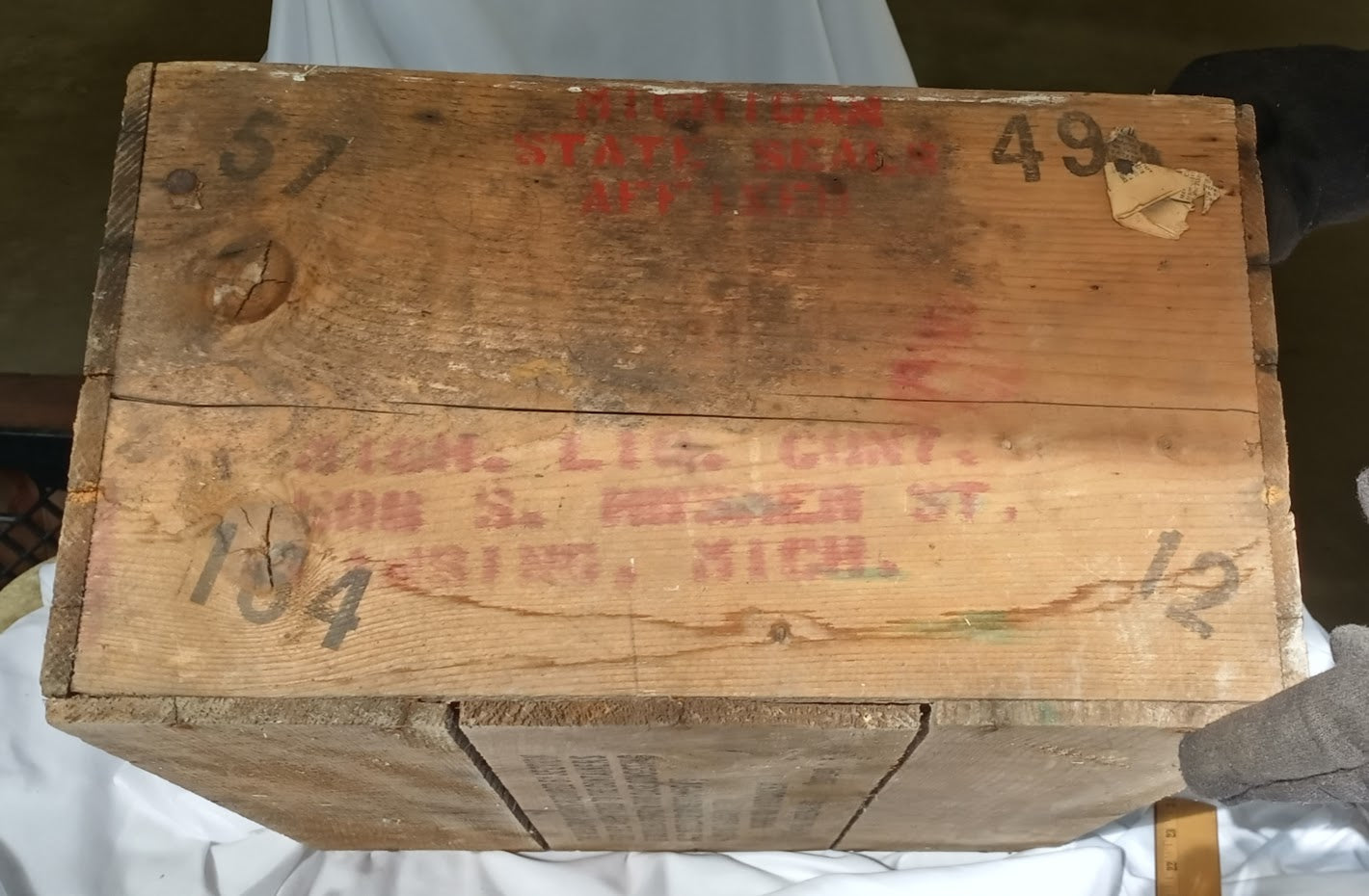 Haig & Haig Scots Whiskey Wooden Crate – NORTHERN GREAT LAKES TRADING CO.