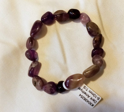 Amethyst Tumble Stone Bracelet