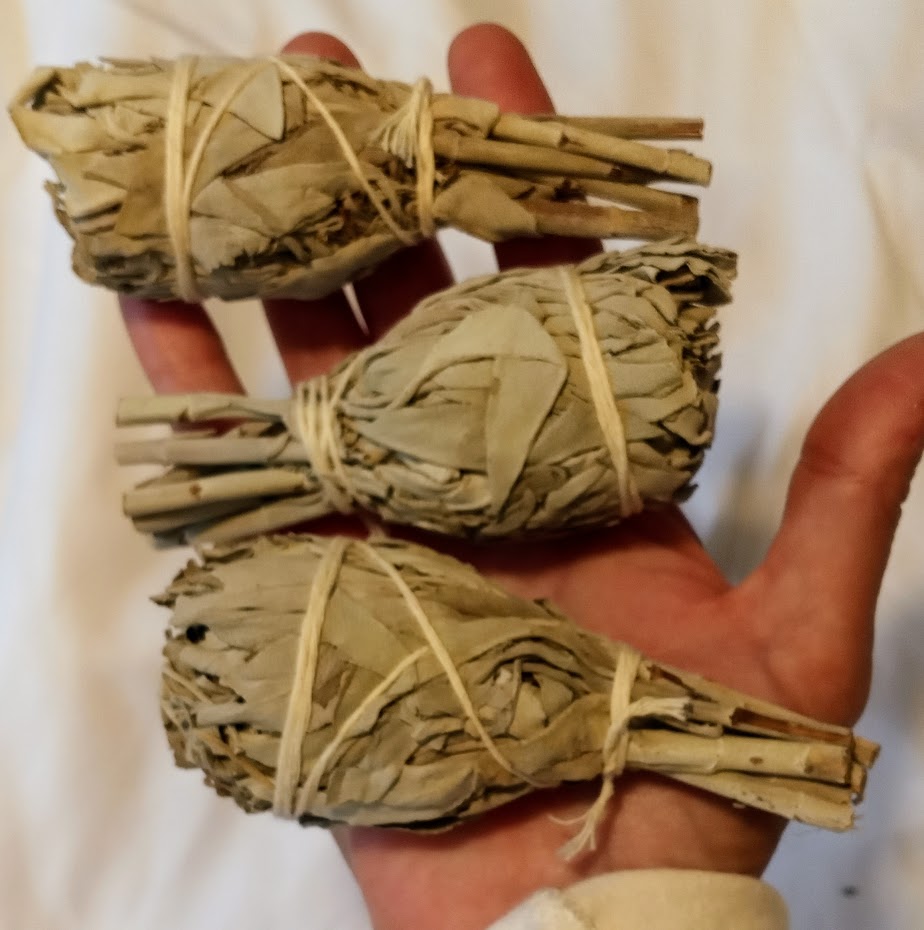 White Sage Torch Sticks