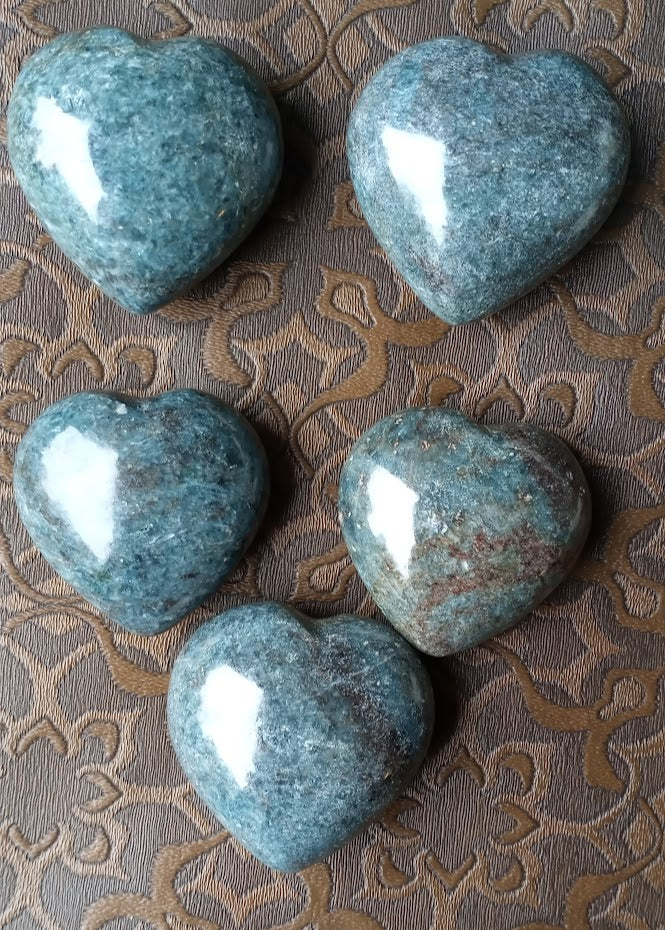 Kyanite Blue Shaped & Polished Heart - Incredibly Rare