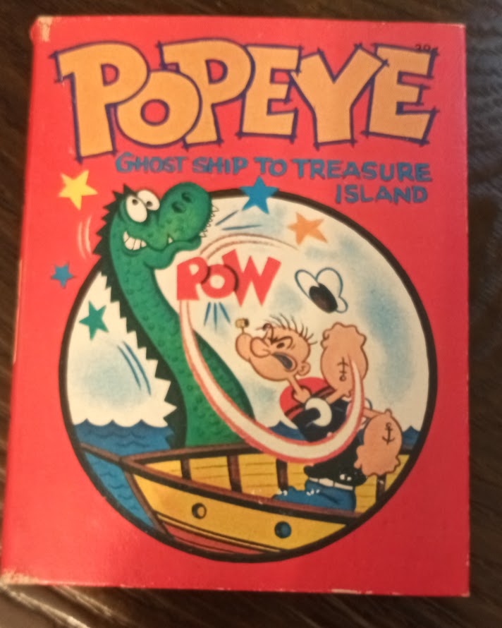 Popeye Ghost Ship To Treasure Island - Rare Find 1967