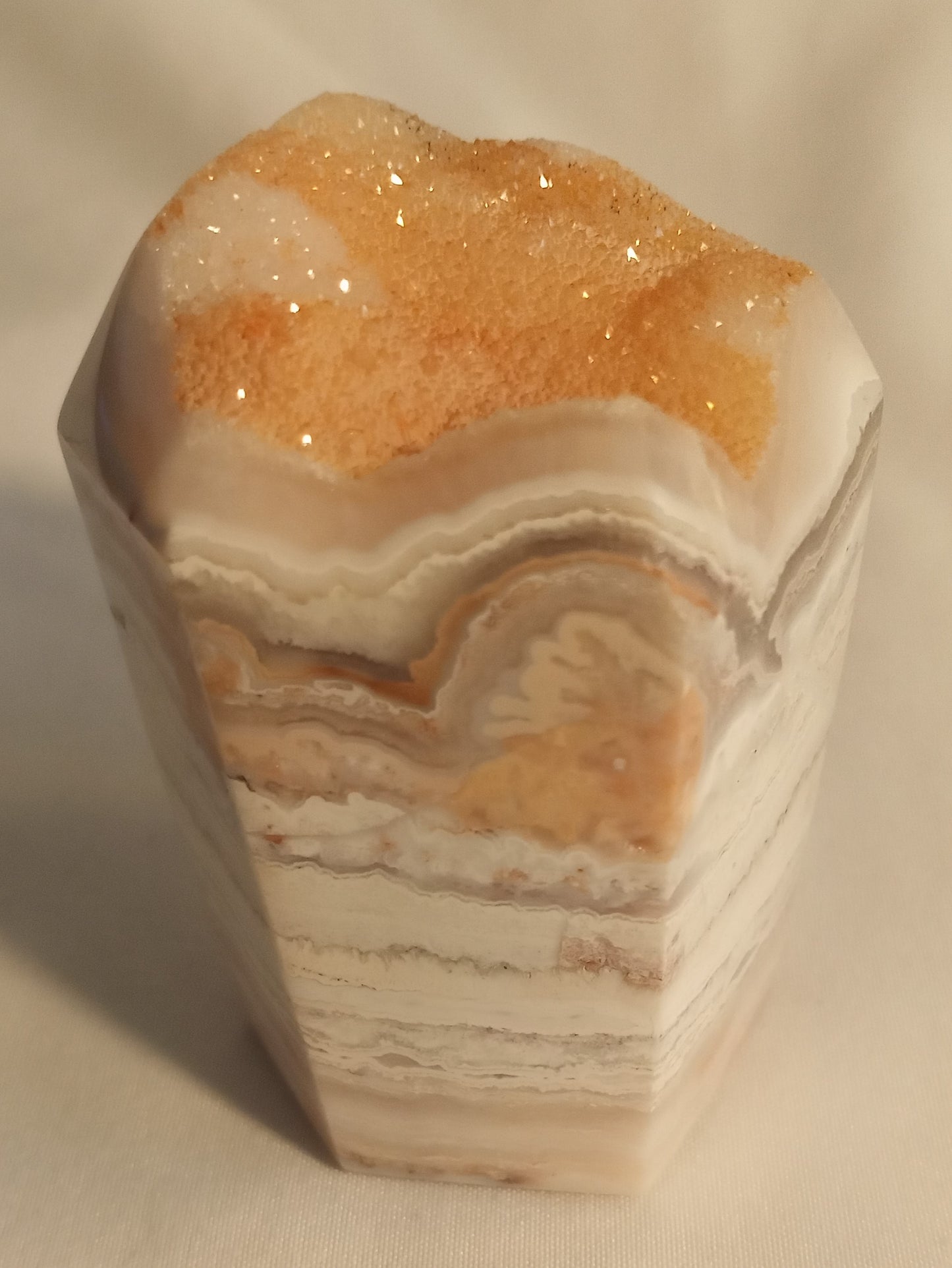 Crazy Lace Agate Druzy Cupcake 1