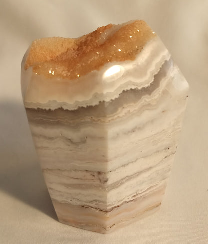 Crazy Lace Agate Druzy Cupcake 1