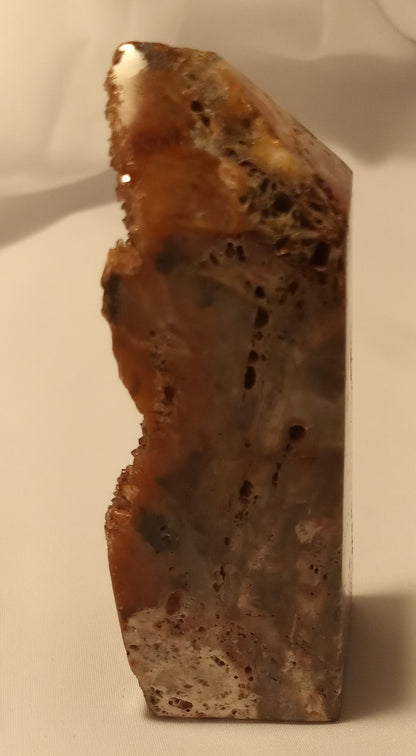 Sphalerite Crystal  Red Druzy Tower - Rare Find