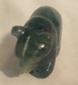 Fluorite Hand Carved Bear