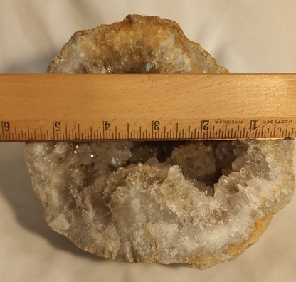 Kentucky Geode - Quartz Crystal Cluster Smokey Golden Iron - Over 3lbs