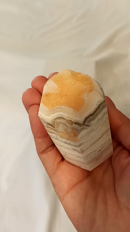 Crazy Lace Agate Druzy Cupcake 1