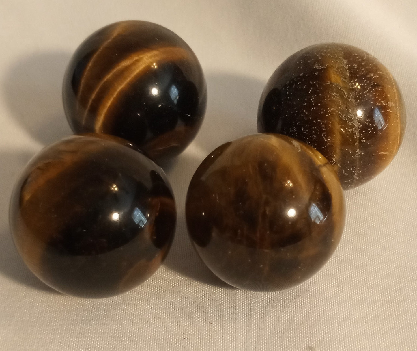 Tiger Eye Spheres